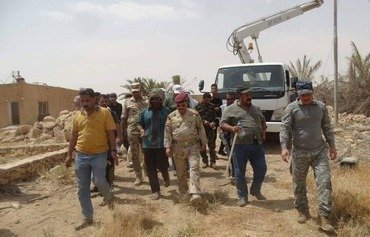 إزالة ألغام داعش من جزيرة الخالدية في العراق