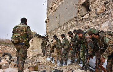 الميليشيات العراقية المدعومة من الحرس الثوري الاسلامي الايراني تدعم النظام السوري