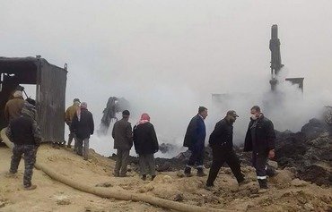 العراق ينتهي قريباً من إطفاء الحرائق المشتعلة في حقل نفط القيارة