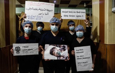 الناجون من الهجوم الكيماوي في سوريا يرحبون بالضربة الأميركية