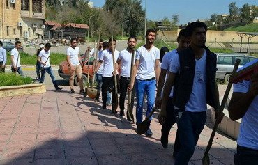 شروع کار بازسازی در دانشگاه موصل