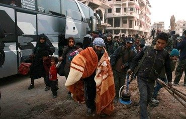 انسحاب جديد للمعارضة من الغوطة في سوريا