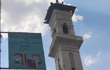 هدف از یک کارزار آموزشی در معره النعمان جلوگیری از ترک تحصیل است