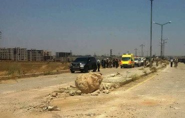 عناصر المعارضة وعائلاتهم تغادر درعا باتجاه إدلب
