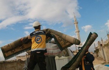 آتش توپخانه رژیم موجب آوارگی در ادلب شد