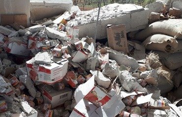 فعالان ذخایر کمک های امدادی احتکاری تحریرالشام را کشف کردند