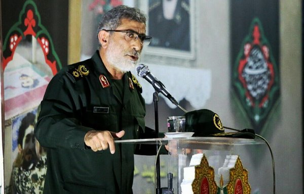 القائد الجديد لفيلق القدس التابع للحرس الثوري الإيراني اسماعيل قآاني يظهر في هذه الصورة التي نشرت عبر الإنترنت بعد مقتل سليماني في 3 كانون الثاني/يناير.