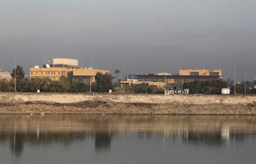 حمله راکتی نادر روز هنگام به بغداد، همزمان با بازدید وزیر خارجه ایران
