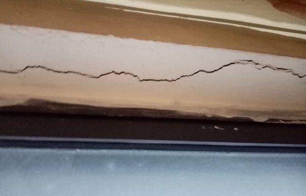 Susanne Darwish's house in Bab al-Tabbaneh suffered damage in the earthquake. [Susanne Darwish]